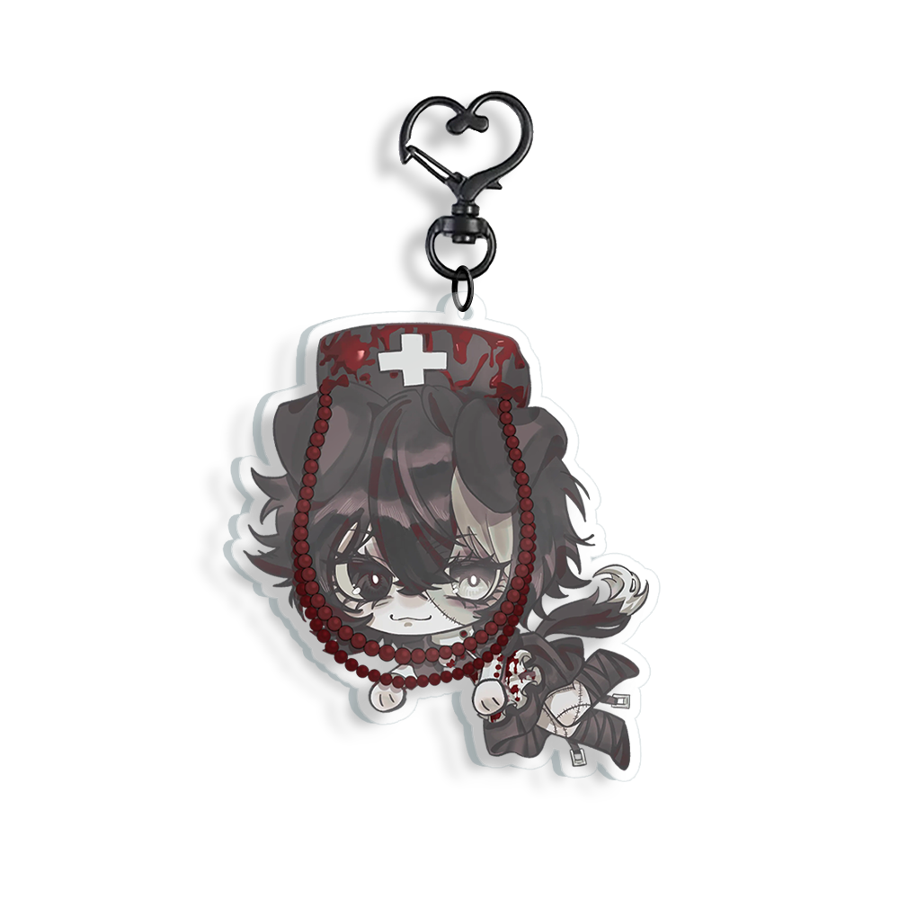 Pxppycorpse | The Asylum Patients - Keychains
