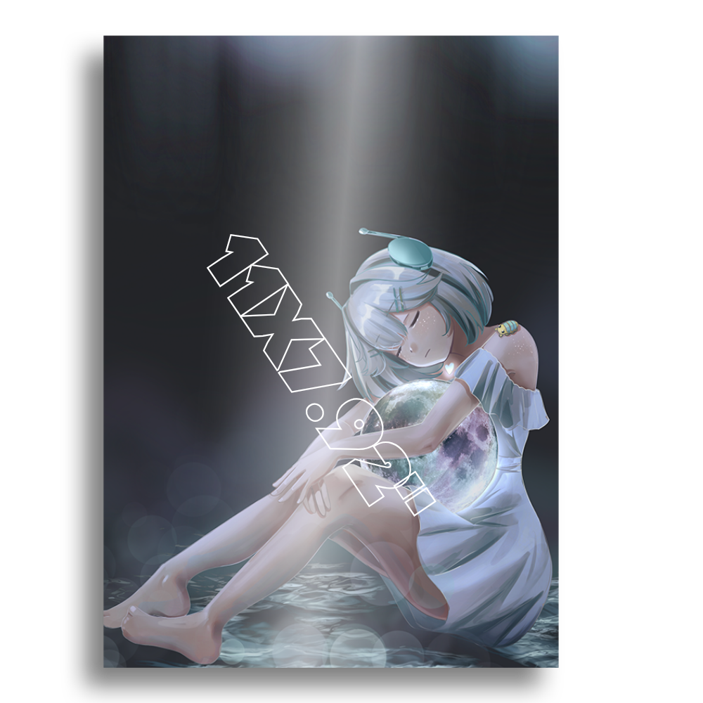 ellieminibot | The Moon's Embrace - Postcard