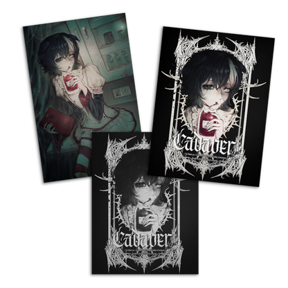 Pxppycorpse | The Asylum Files - Art Print