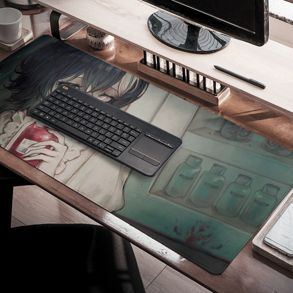 Pxppycorpse | autopsy room & Patient Zero - Desk Mat
