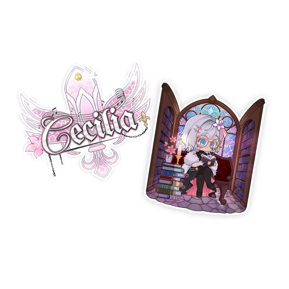 Sister Cecilia | Light Reading & The Lily - Sticker