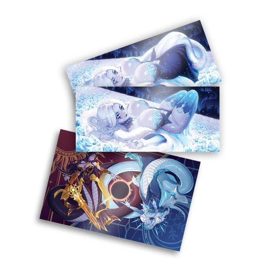 Vexoria | Fated Convergence + Frostfallen Repose - Wallpaper Pack