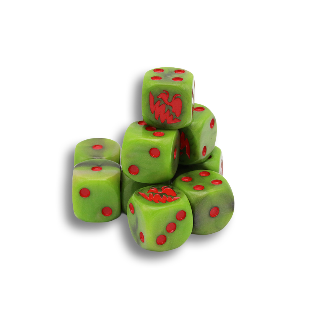 Adeptus Ridiculous | Rot God - Dice Set
