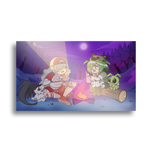 Ferumi Kaipa | Campfire Tales - Art Print