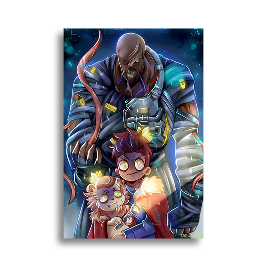 TheKing | Don’t Turn Around - Art Print